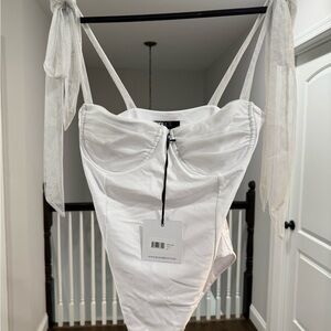 Beach Riot White swimsuit